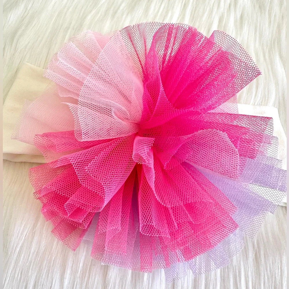 COLORFUL POM HEADBAND